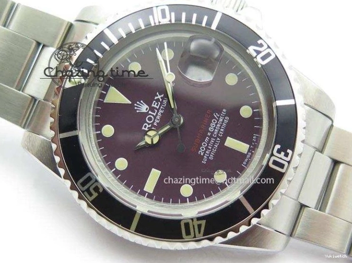 A2836 Best Red (Superlumed Submariner Edition Vintage hands) 200m=660ft 1680 and dial 0509